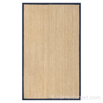 Tapis de tapis de fibre de fibre naturel tapis de sol